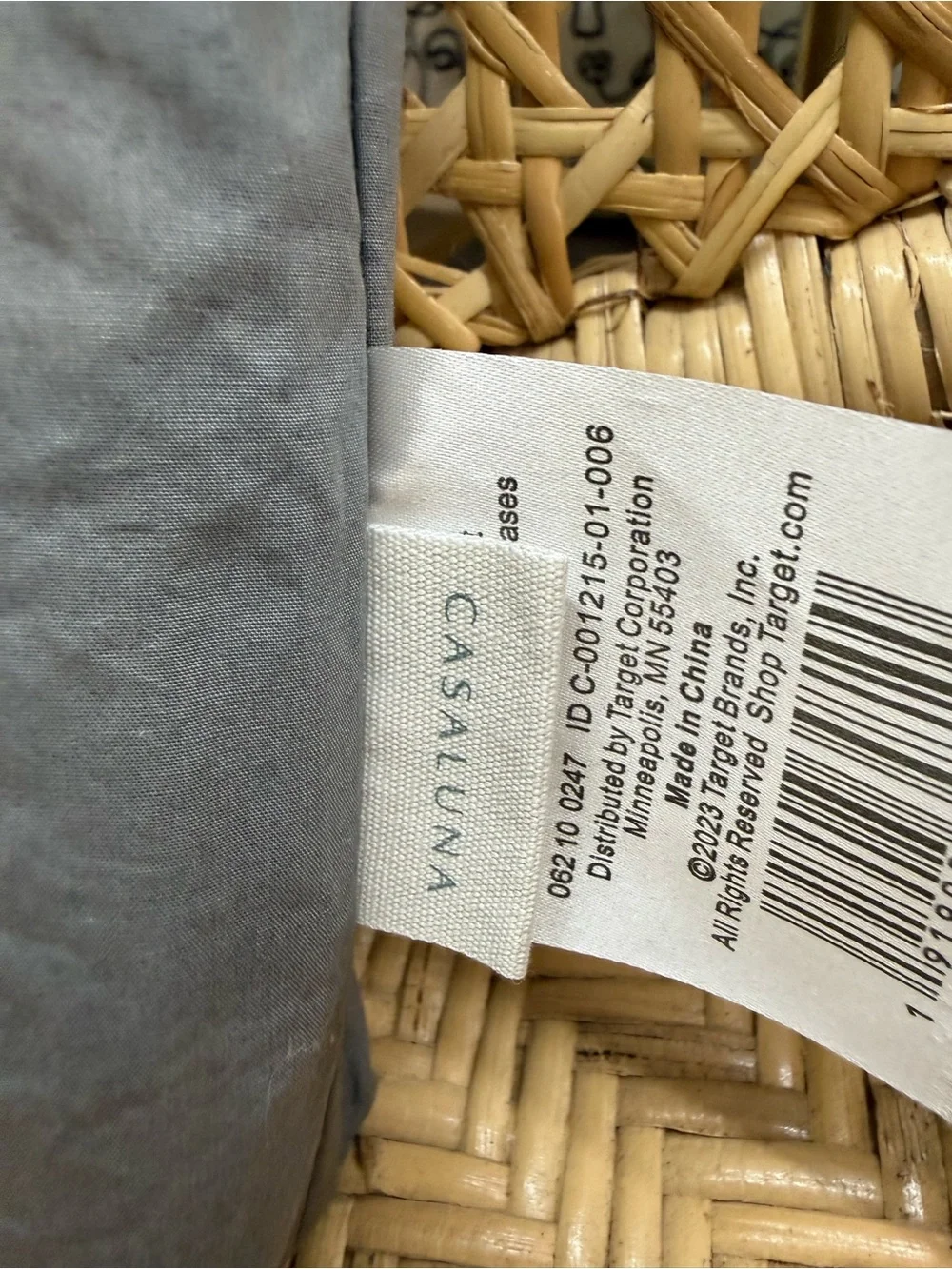 Casaluna Luxury Solid Gray Pillowcases -Supima Percale Cotton pillowcase set